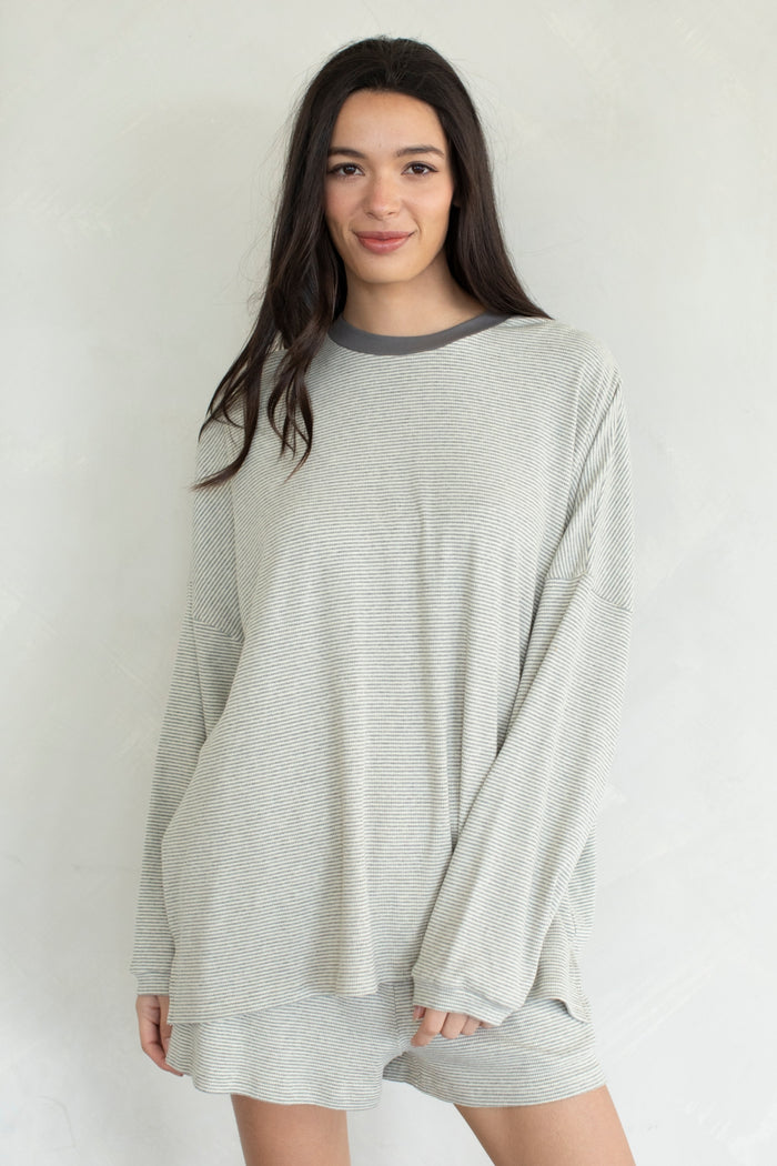 Goldie Crewneck - Grey