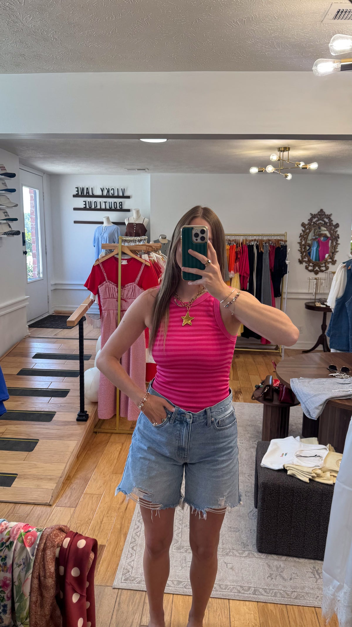 Striped Reversible Tank Top