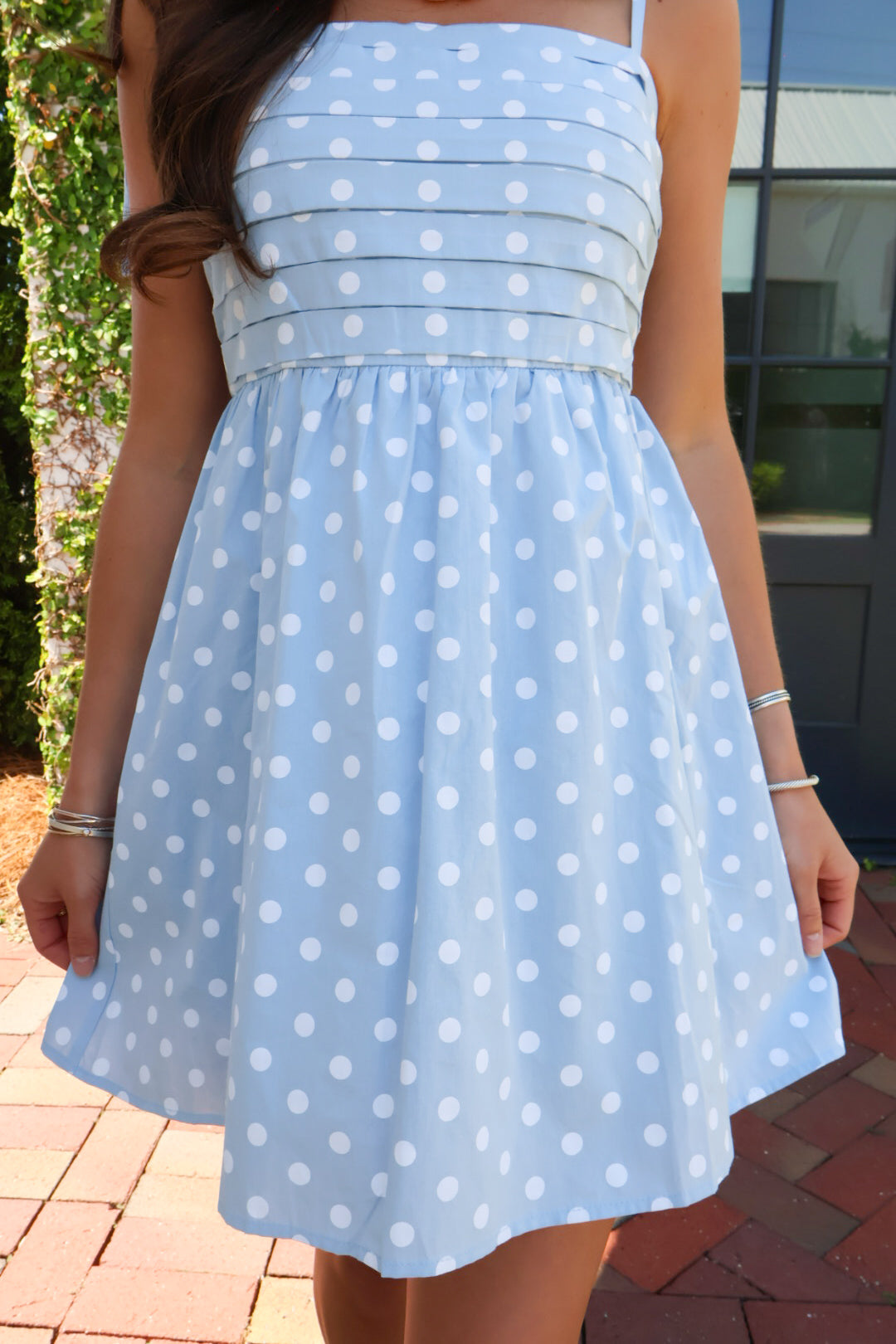 Whitney Polka Dot Romper