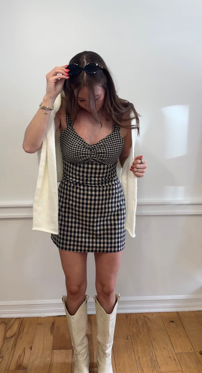 Piper Plaid Dress