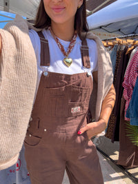 Necklace Scarf + Gold Heart