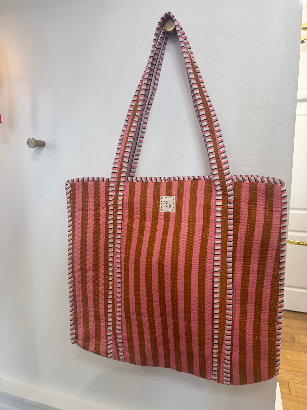 Quilted Tote Bag