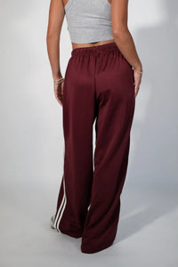 Jaclyn Sweatpants - Burgandy