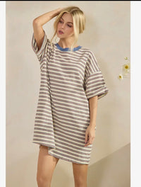 Sally Stripe Dress