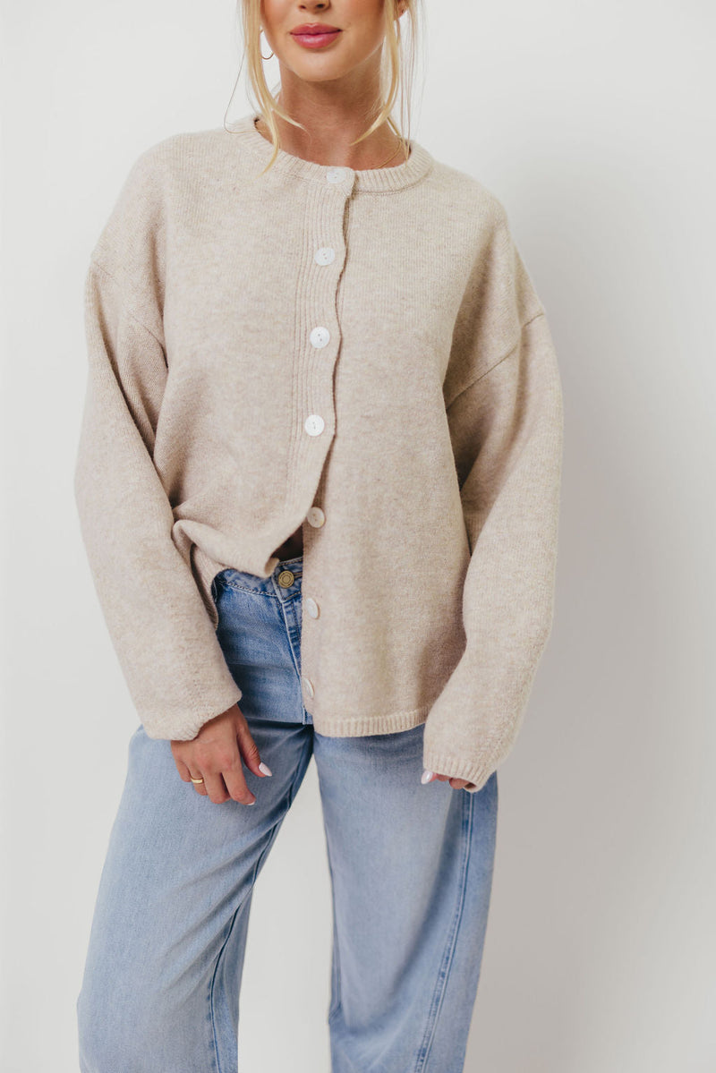 Jade Cardigan - Oatmeal
