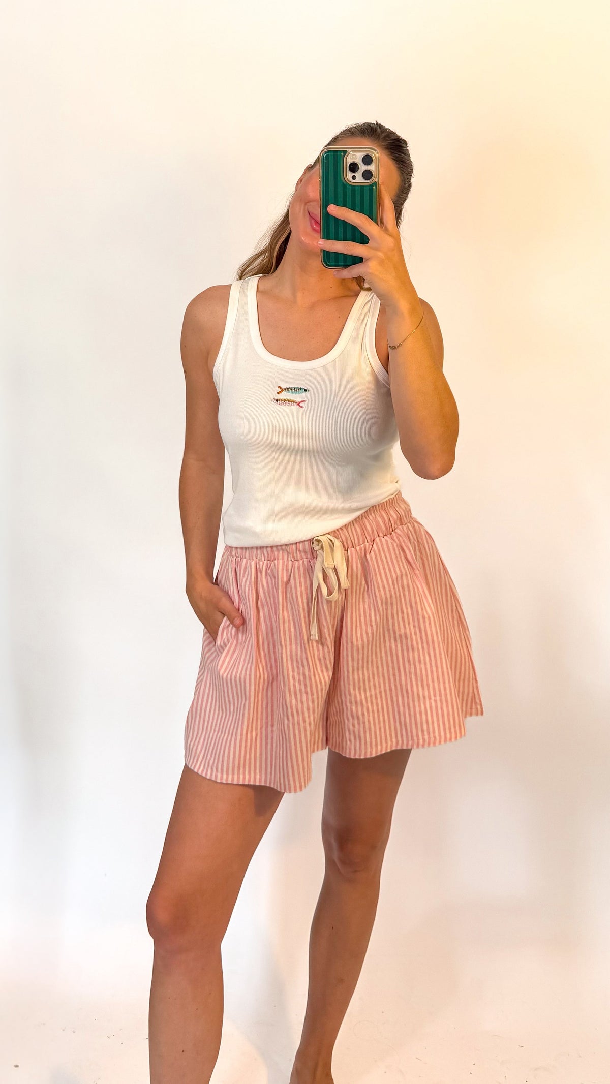 Virginia Striped Shorts