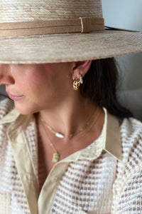 Clara Gold Chain Earrings