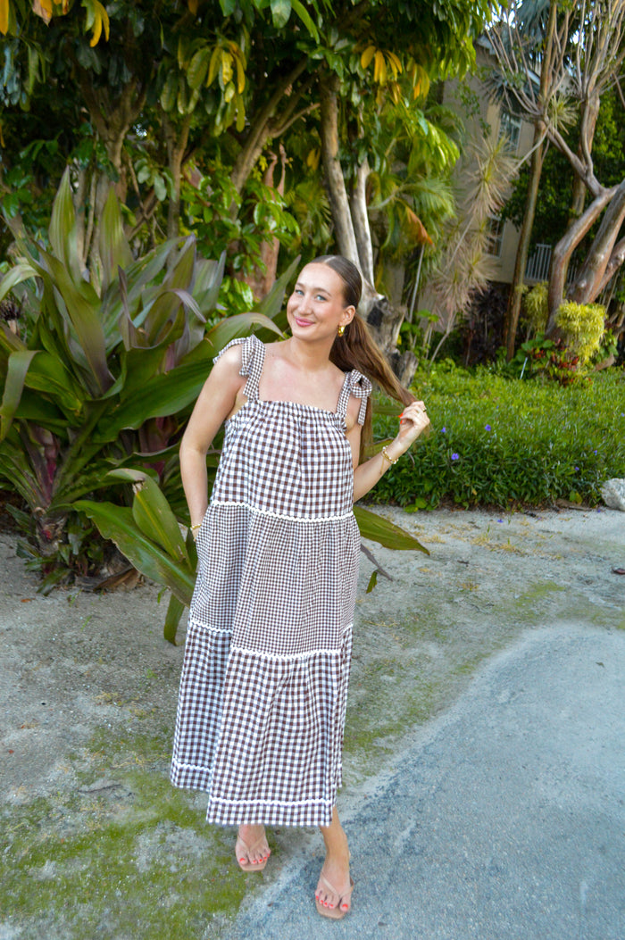 Sienna Gingham dress