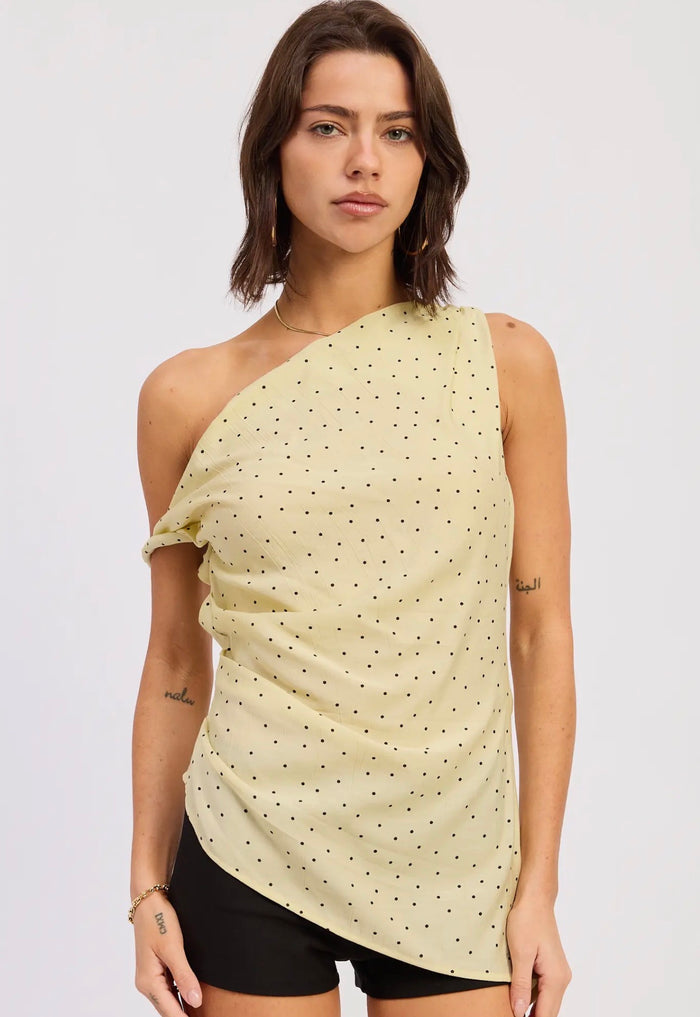 Carolyn Assymetrical Top