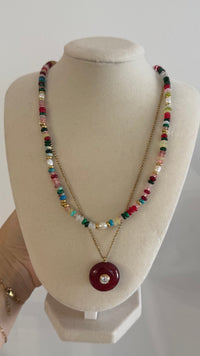 Sunny Beaded Necklace