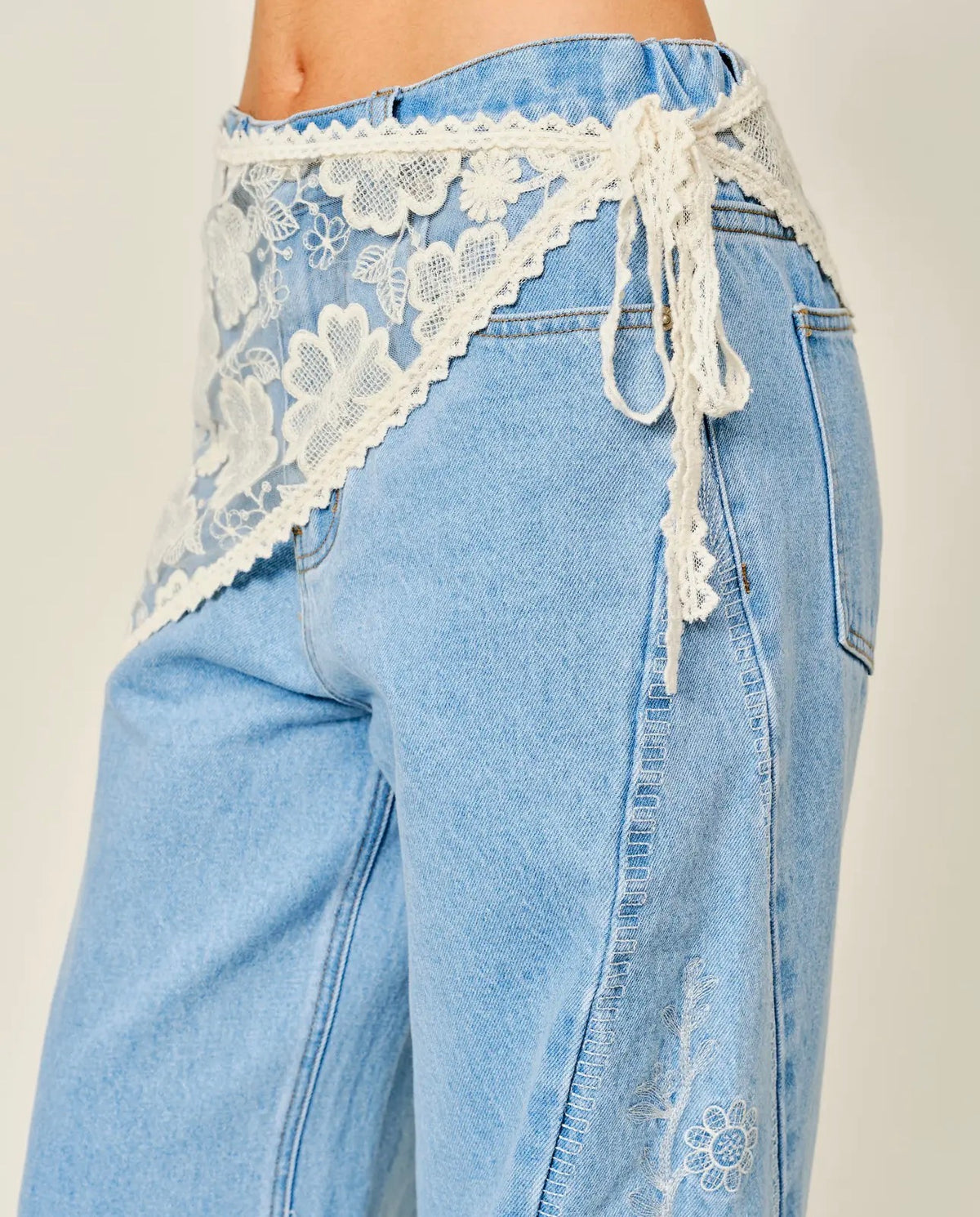 Lace Wrap Skirt