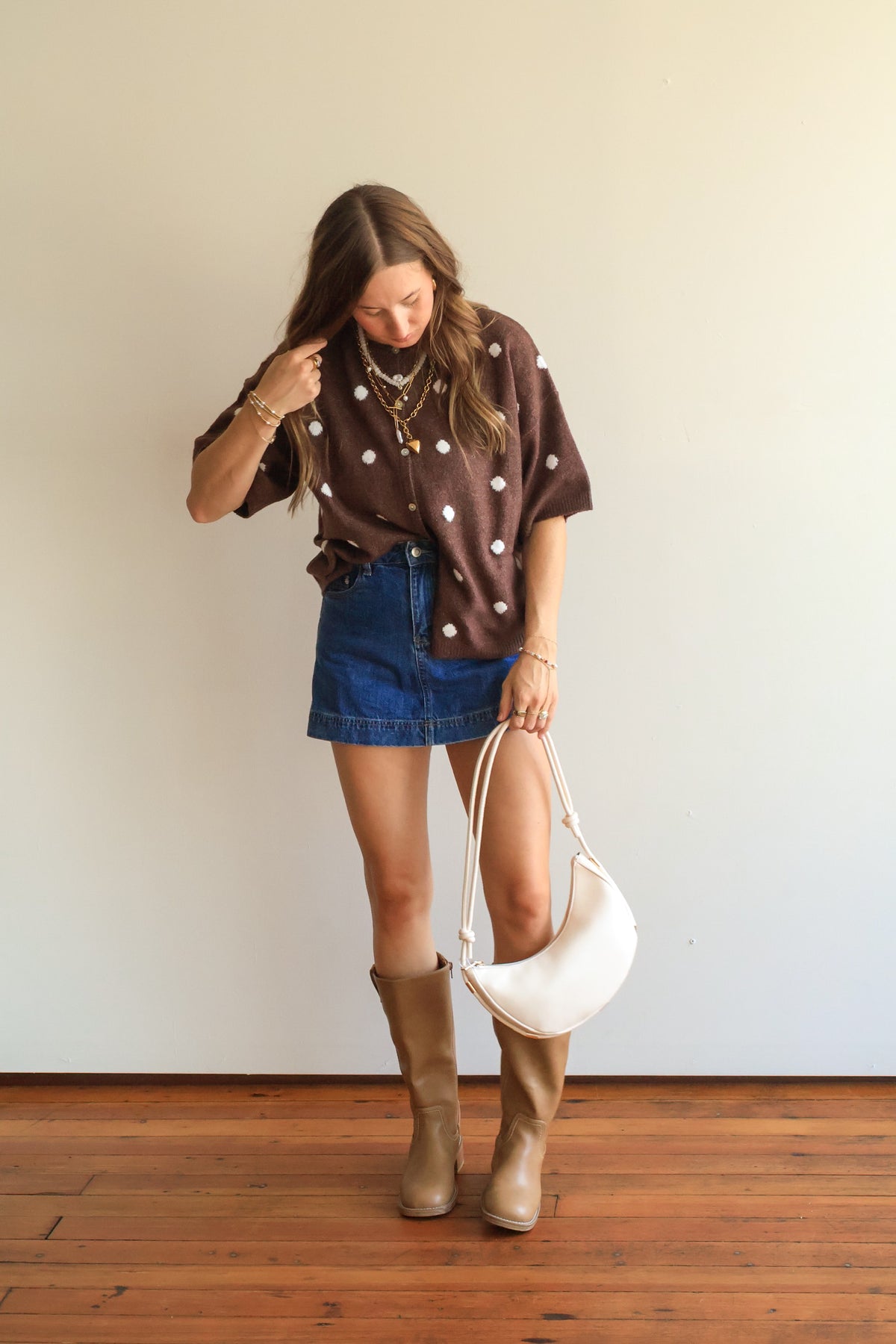 Dolly Denim Skort