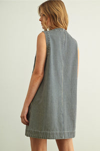 Terra Pin Stripe Dress