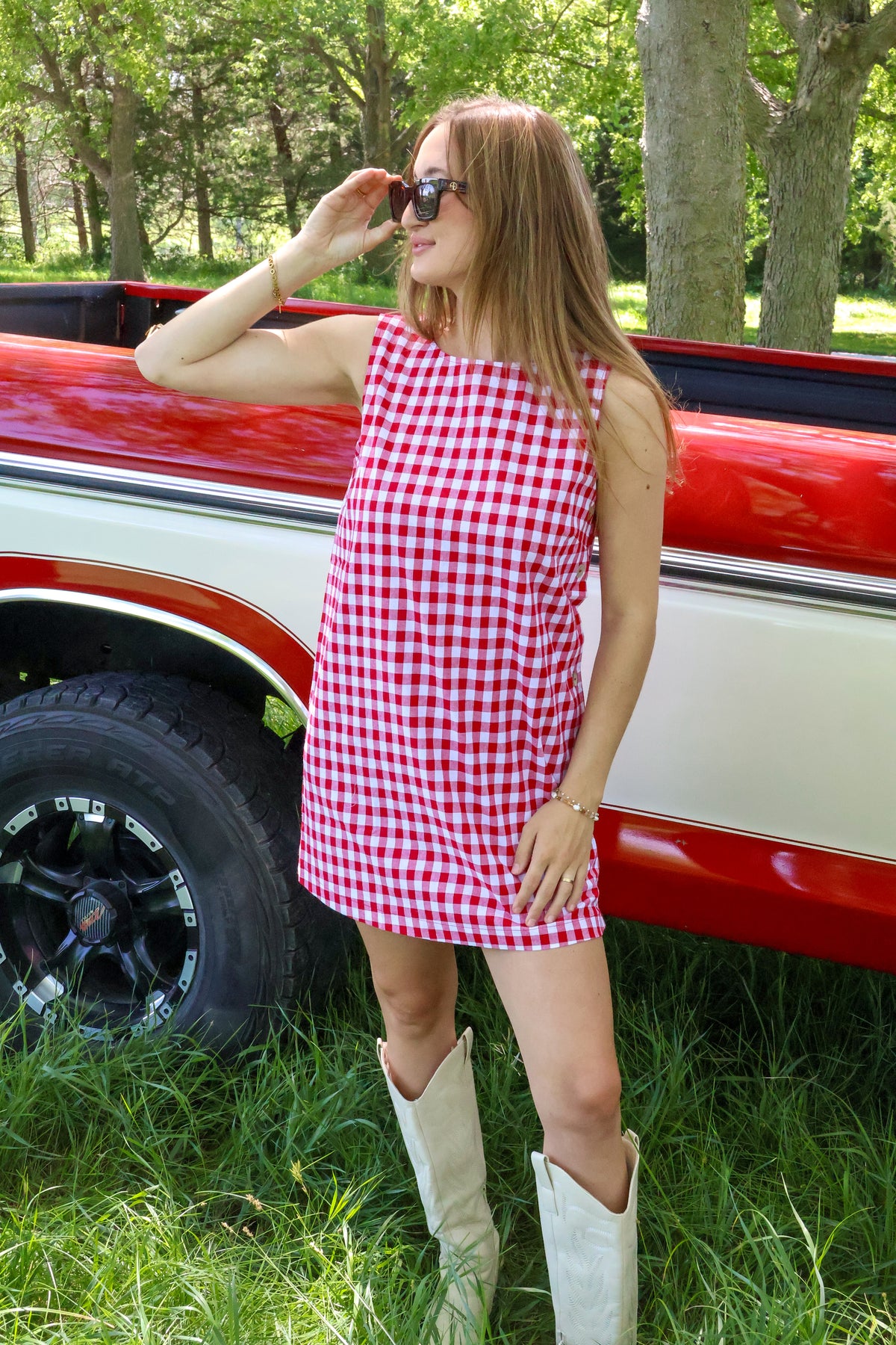 Ella Gingham Dress