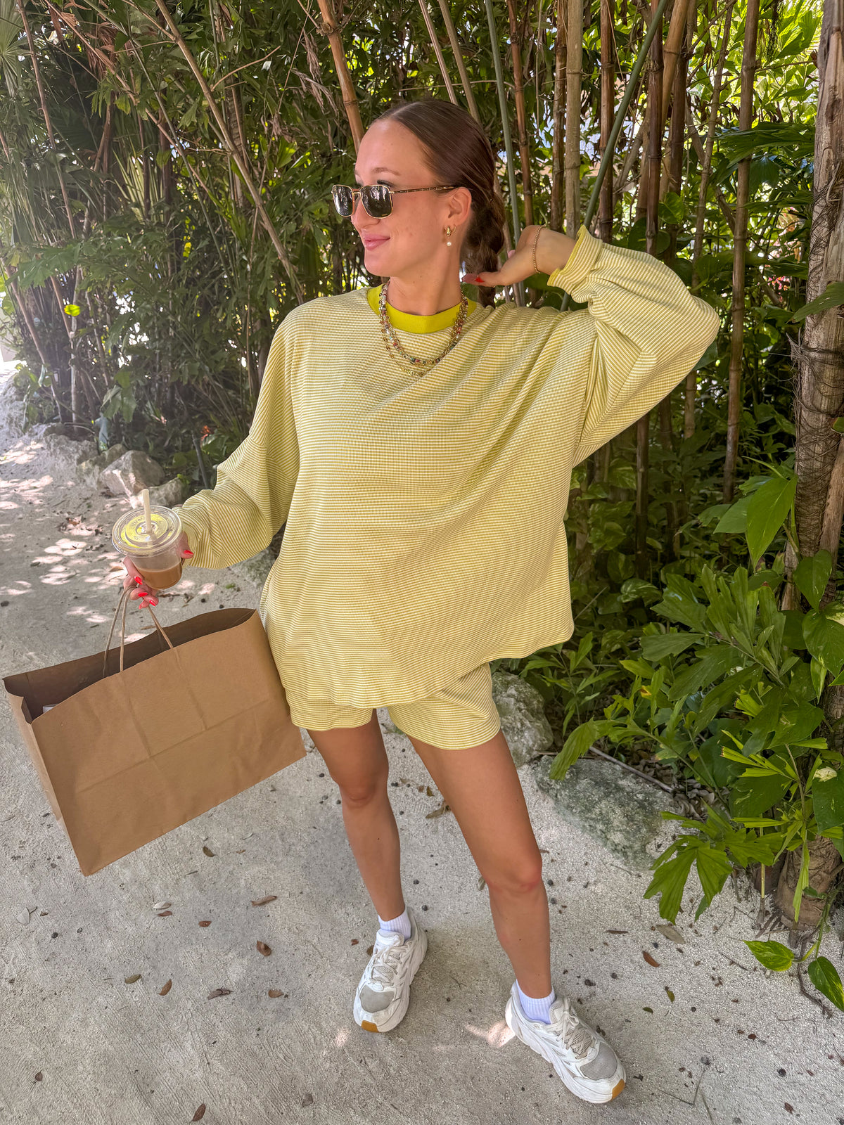 Goldie Crewneck - Moss