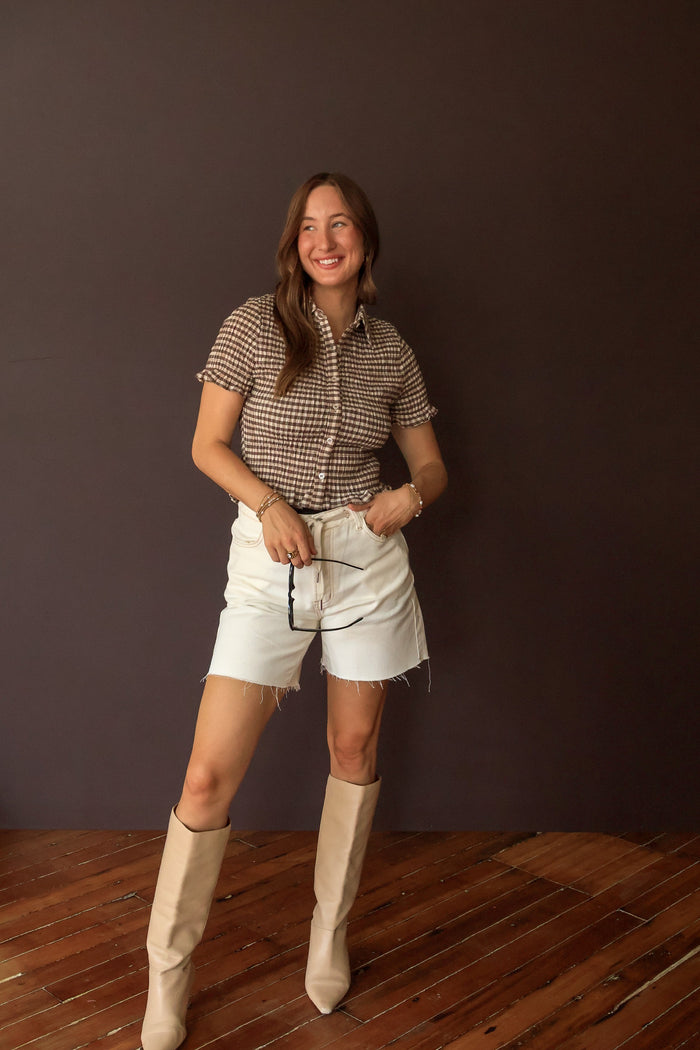 Meadow Gingham Blouse
