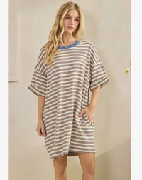 Sally Stripe Dress