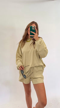 Emma Crewneck - Sage