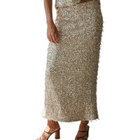 Belle Sequin Skirt