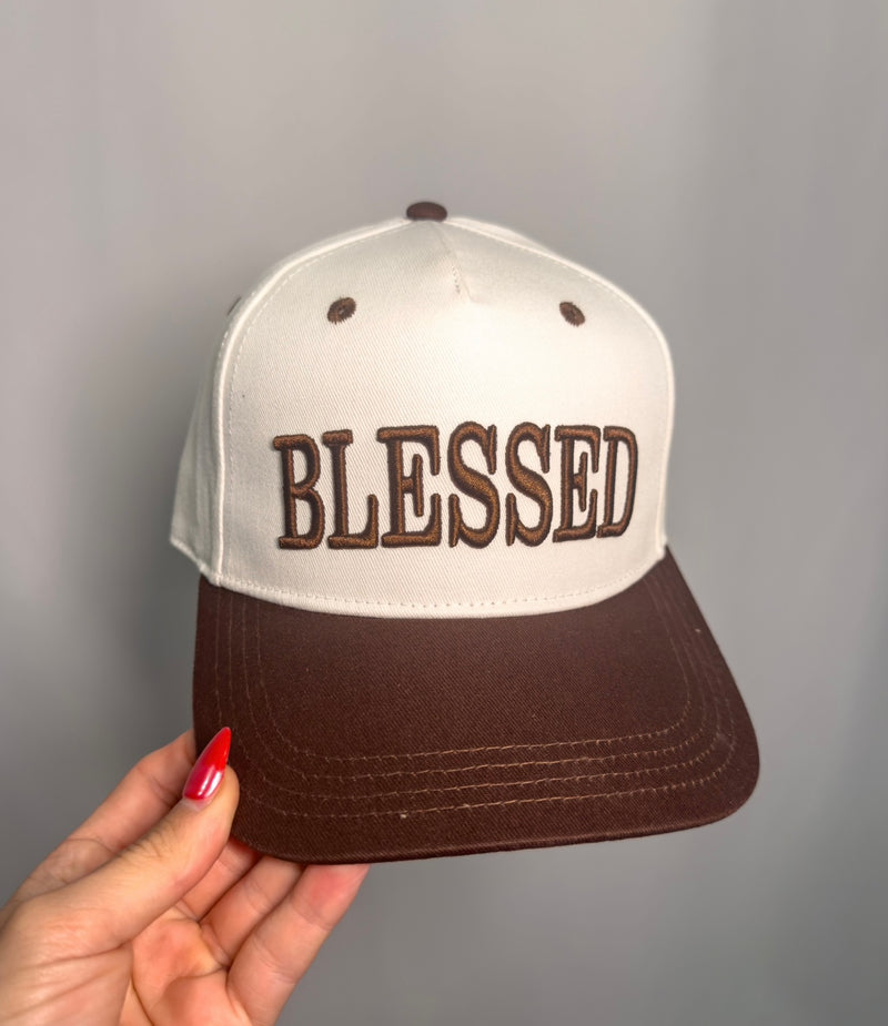 Blessed Brown Trucker Hat