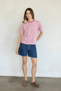 Lucy Striped Tee