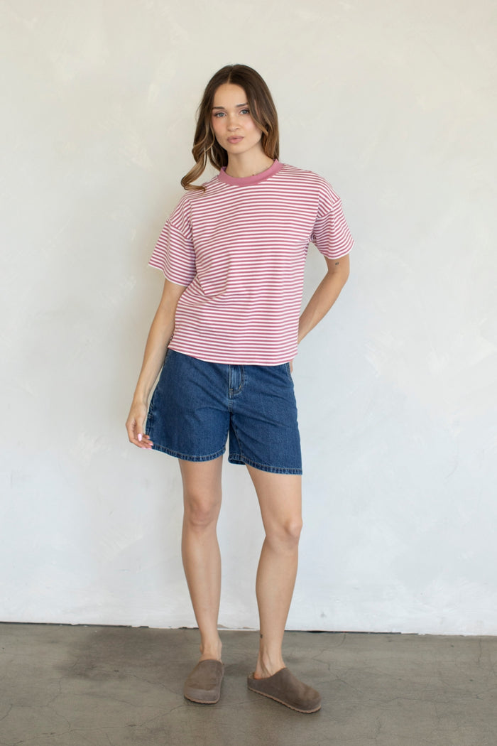 Lucy Striped Tee