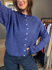 June Cardigan - Blue