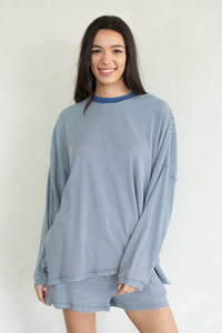 Goldie Crewneck - Blue