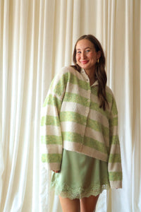 Lucy Striped Cardigan