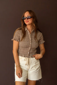 Meadow Gingham Blouse