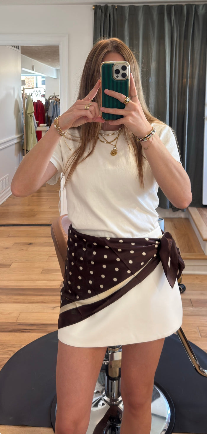 Finley Polka Dot Scarf