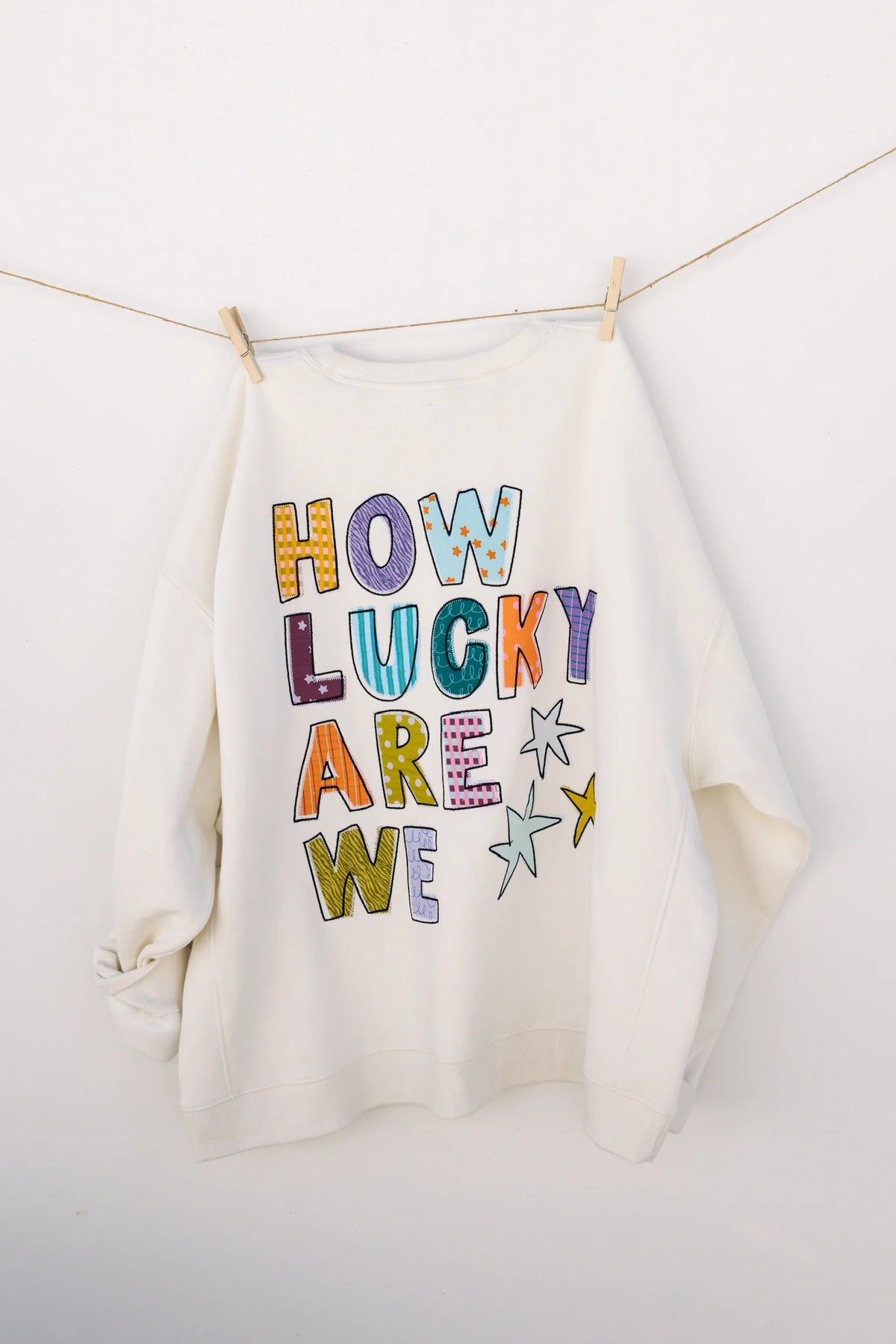 How Lucky Oversized Crewneck