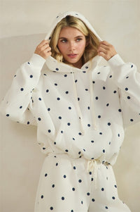 Lily Polka Dot Hoodie