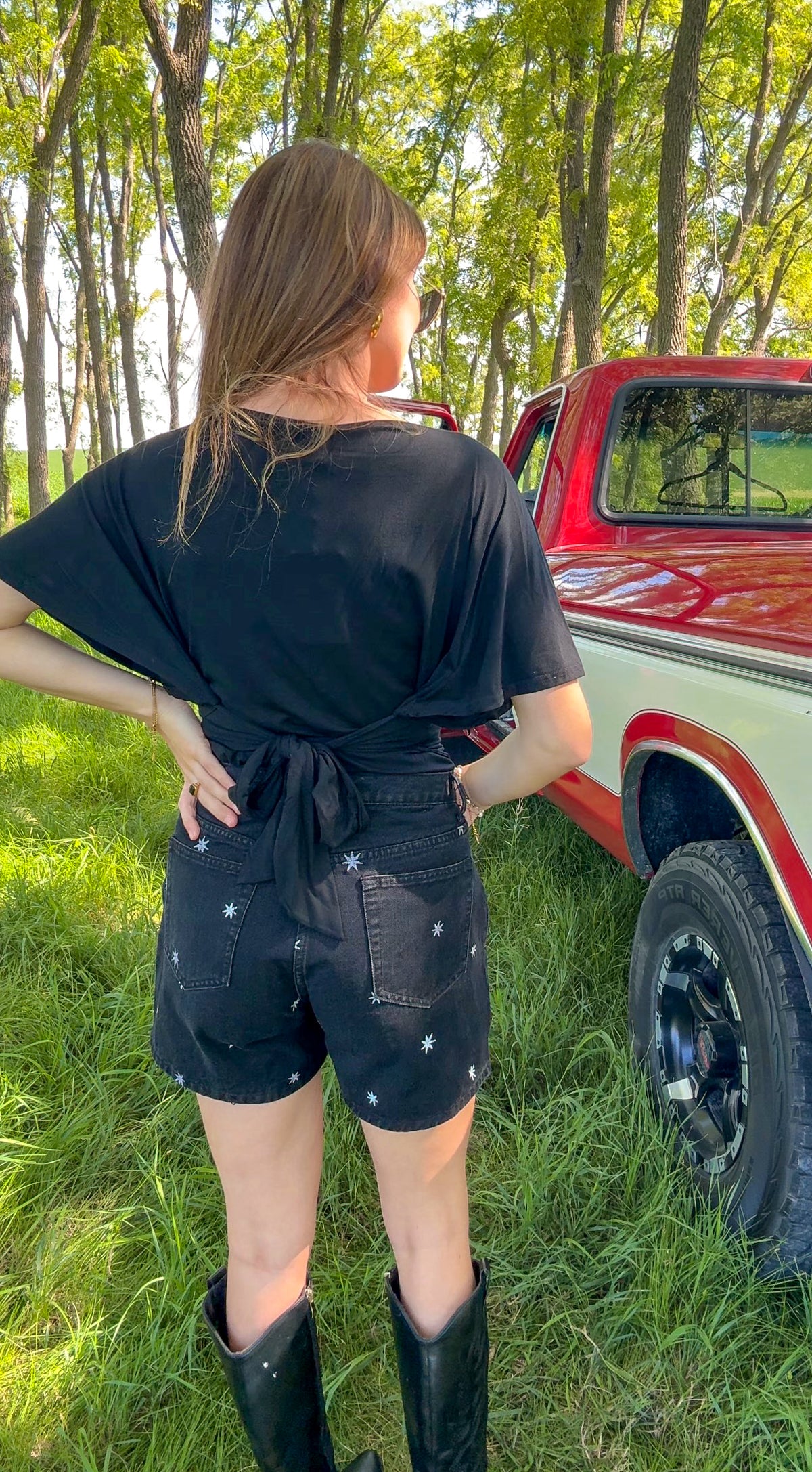 Hattie Starburst Shorts