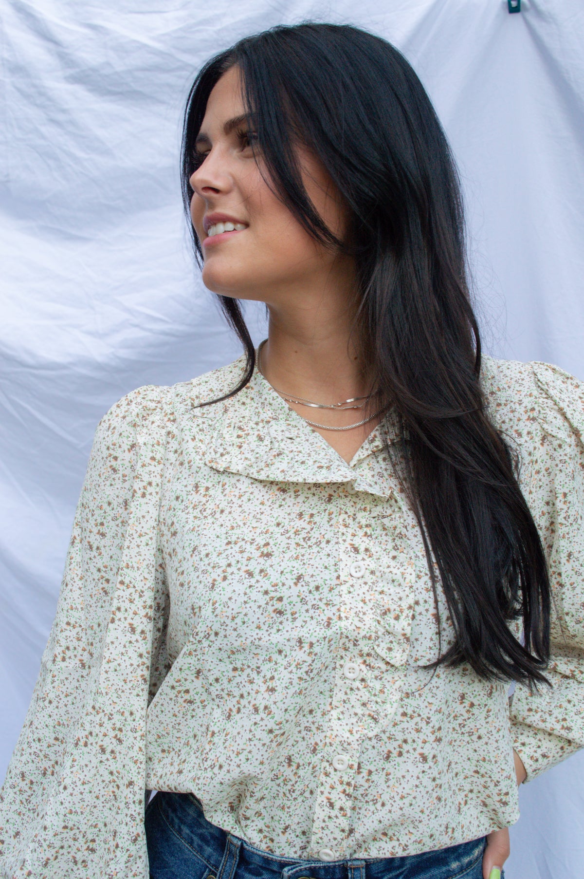 Joni Floral Blouse