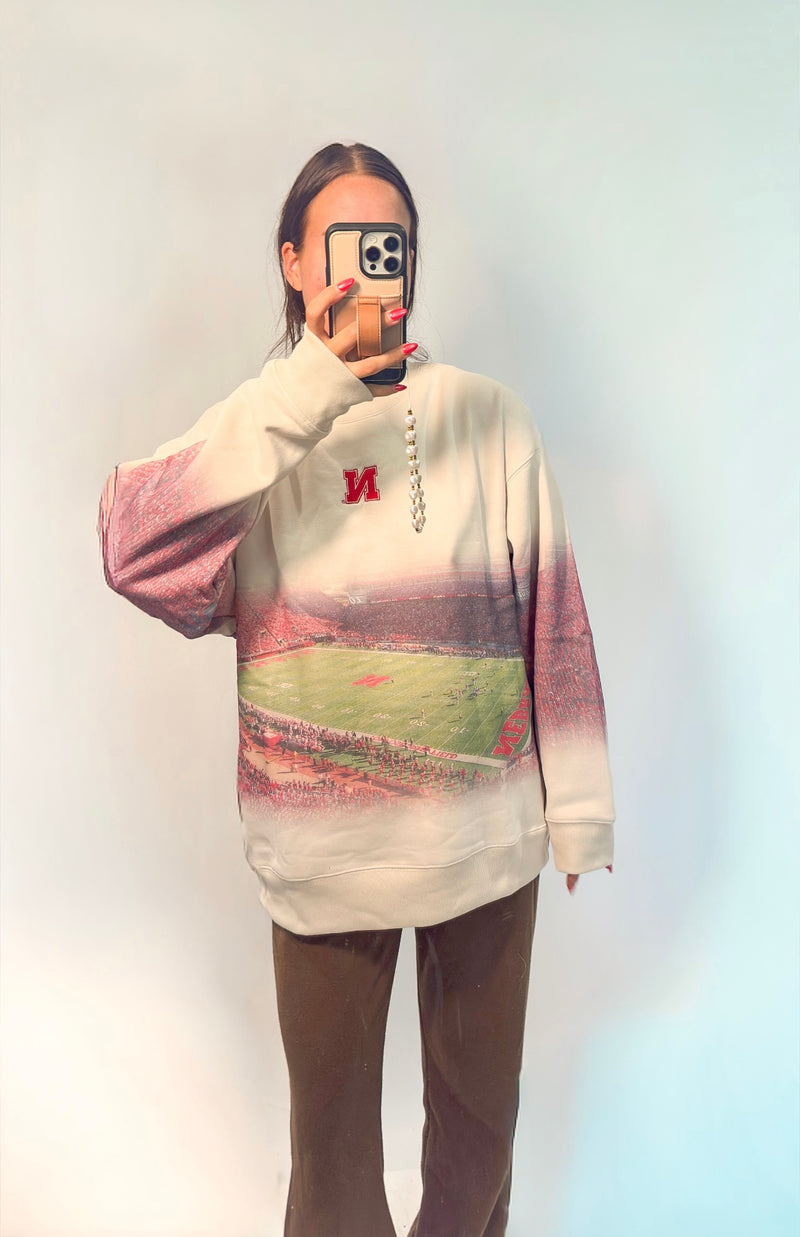 Stadium crewneck Lincoln ne 