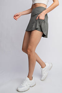 Sophia High Waist Skort