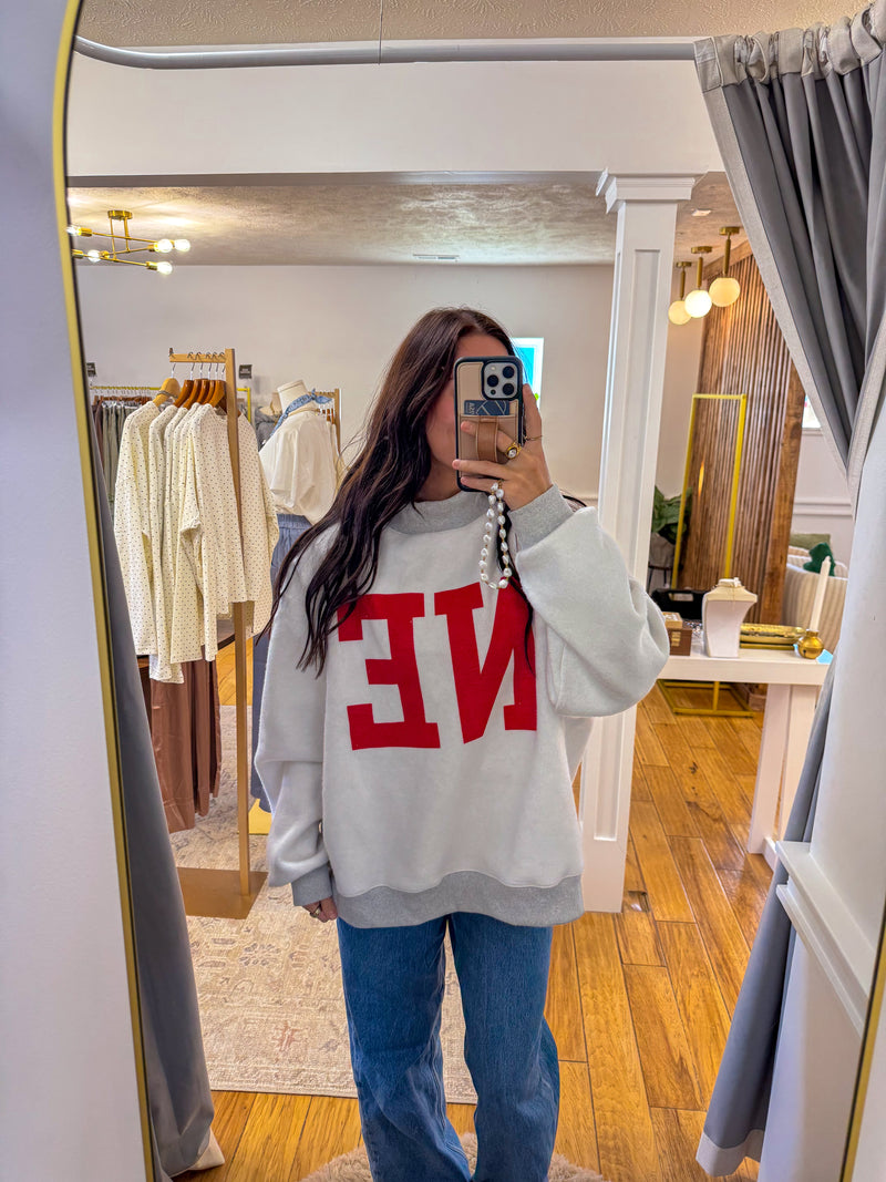 Reversible crewneck NE