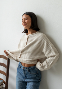 Piper Cardigan - Striped