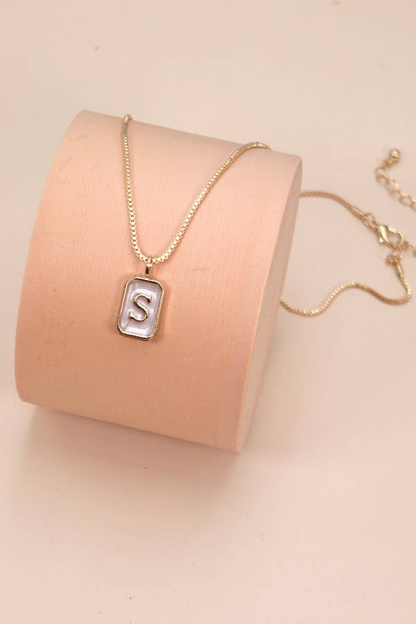 Monogram Initial Necklace