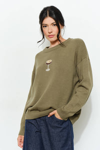 Luna Espresso Sweater