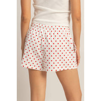 Vinny Polka Dot Drawstring Shorts