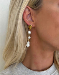 water resistant pearl earring