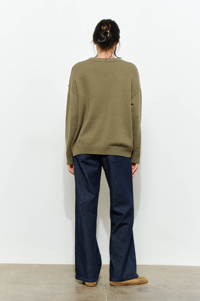 Luna Espresso Sweater