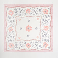 Flower Pattern Bandana Scarf
