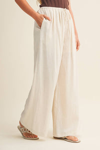 Ginny Linen Wide Leg Trouser