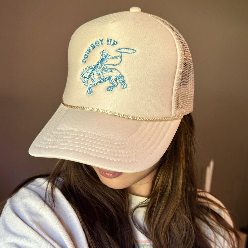 Cowboy Up Trucker Hat