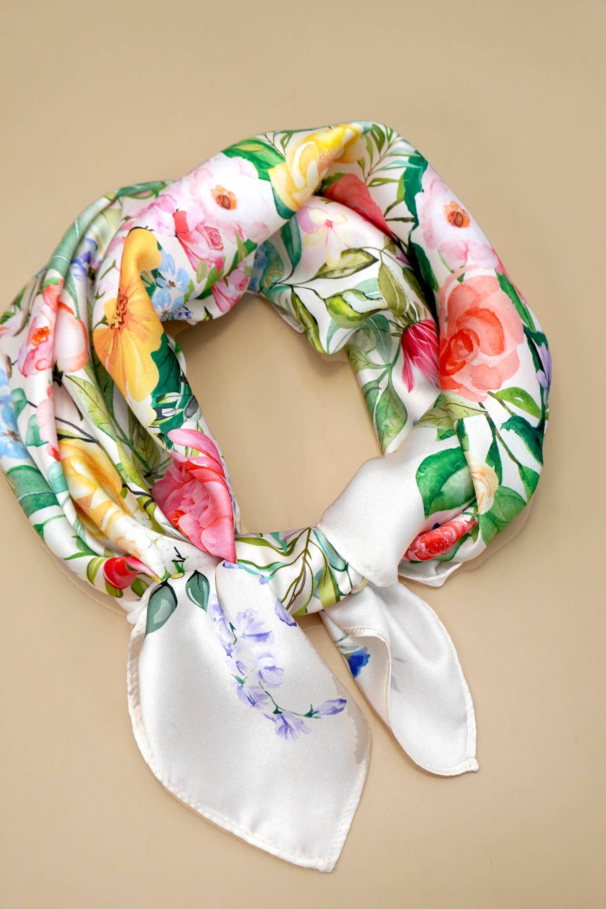 Lily Floral Scarf