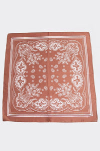 Paisley Bandana Design Square Scarf