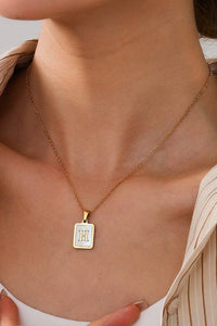 Gold Initial Necklace